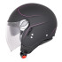 Casque homologué de scooter et de moto avec visière relevable et pare-soleil intégré - Coloris multiples