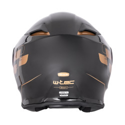 Casque de moto intégral et modulable compatible avec lunettes de vue et écouteurs intercom - Forme aérodynamique