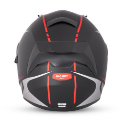 Casque de moto intégral certifié ECE 22.06 avec système de ventilation fermable et pare-soleil