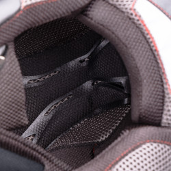 Casque de protection tout en 1 avec visière amovible anti-rayures et pare-soleil - Forme aérodynamique