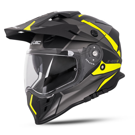 Casque de moto modulable