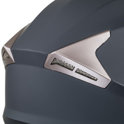 Casque de moto à visière relevable anti-rayures avec pare-soleil extractible - Normes de sécurité européennes et américaines