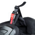 Casque de moto à visière relevable anti-rayures avec pare-soleil extractible - Normes de sécurité européennes et américaines