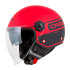 Casque de moto jet à visière réglable avec coque de haute résistance - Casque demi-jet