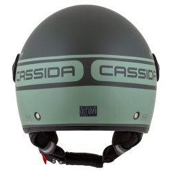 Casque de moto et de scooter avec visière solaire effet miroir et visière multi-réglable - Coque en polycarbonate