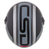 Casque de moto résistant avec coque en polycarbonate - Entretien facile avec doublure amovible