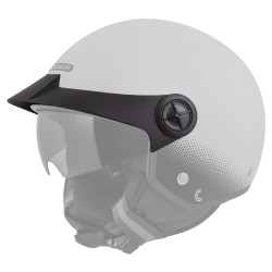 Casque de protection pour moto et scooter avec coque résistante en polycarbonate - Design léger et modulable