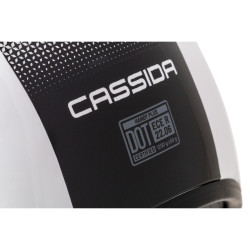 Casque de protection pour moto et scooter avec coque résistante en polycarbonate - Design léger et modulable