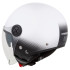 Casque de protection pour moto et scooter avec coque résistante en polycarbonate - Design léger et modulable