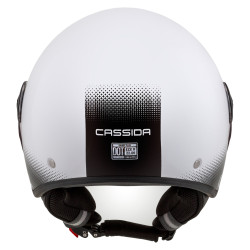Casque de protection pour moto et scooter avec coque résistante en polycarbonate - Design léger et modulable