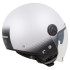 Casque de protection pour moto et scooter avec coque résistante en polycarbonate - Design léger et modulable
