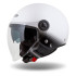 Casque de protection pour moto et scooter avec coque résistante en polycarbonate - Design léger et modulable