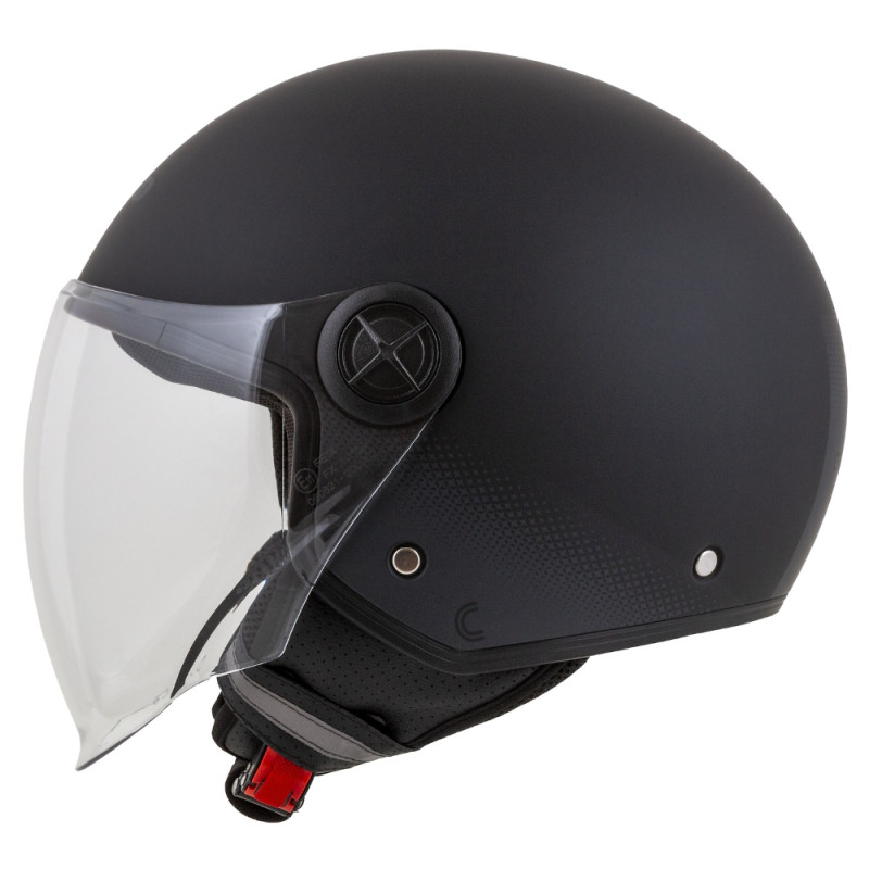 Casque jet de moto ou de scooter