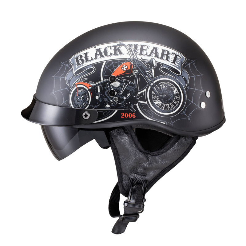Casque de moto design certifié DOT