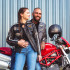 Veste de moto effet cuir pour Hommes design Vintage - 3 coloris - Tailles S à 6XL