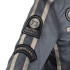 Veste de moto effet cuir pour Hommes design Vintage - 3 coloris - Tailles S à 6XL