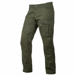 Pantalon de moto pour hommes style cargo avec aération et protections des genoux- Plusieurs coloris