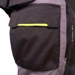 Pantalon de moto pour femmes avec protections CE et panneaux élastiques - Sécurité et confort