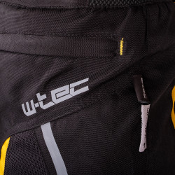 Pantalon de moto d'été pour hommes avec trous d'aération et protections certifiées amovibles