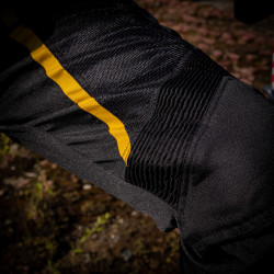 Pantalon de moto d'été pour hommes avec trous d'aération et protections certifiées amovibles