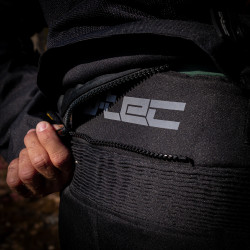 Pantalon de moto d'été pour hommes avec trous d'aération et protections certifiées amovibles