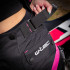 Pantalon de moto pour femmes noir et rose avec poches et détails réfléchissants - Doublure en maille aérée et doublure thermique