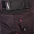 Pantalon de moto pour femmes noir et rose avec poches et détails réfléchissants - Doublure en maille aérée et doublure thermique