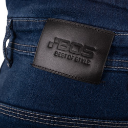 Jean de moto pour hommes avec empiècements extensibles et protections CE amovibles pour les genoux - Coloris multiples