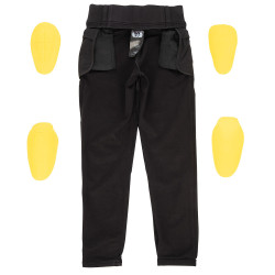 Legging résistant de moto pour femmes oxford avec protections certifiées et doublure confortable
