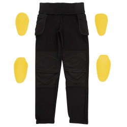 Legging de moto ajustables avec protections CE et doublure confortable renforcé en aramide