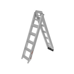 Rampe de chargement pliable pour moto 190 x 18 cm - Construction en aluminium à capacité de charge 300 kg