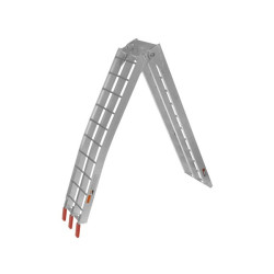 Rail de chargement pour motos et scooters 222 x 23 cm à capacité de pliage - 250 kg maximum