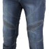 Jean de moto pour hommes avec tissu renforcé en aramide et protections certifiées pour les hanches et les genoux