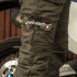Pantalon de moto extensible avec protections CE pour genoux et hanches - Résistant aux chocs et à l'abrasion