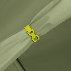 Tente de camping à double parois - impérméable et coupe vent