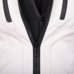 Veste de moto ajustable pour femmes avec protections CE et doublure thermique et climatique - Système de ventilation réglable