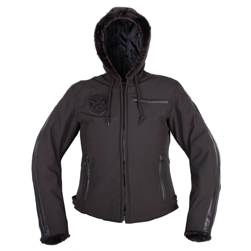 Veste de moto pour femmes à doublure micropolaire
