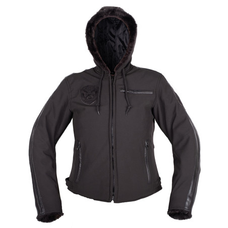 Veste de moto pour femmes à doublure micropolaire