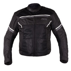 Veste de moto pour hommes avec membrane imperméable et coupe-vent - Doublure respirante