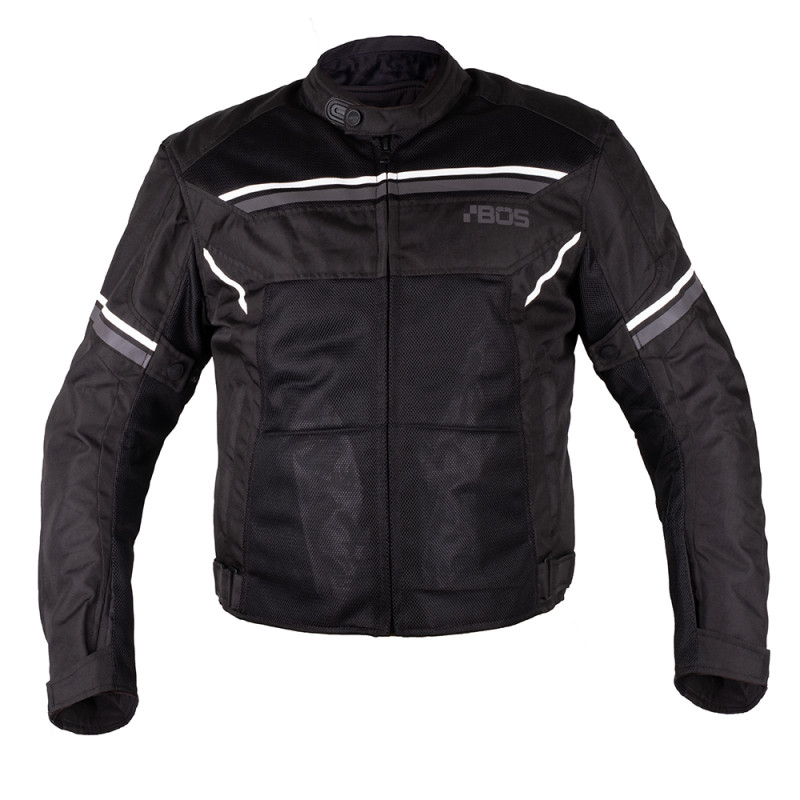 Veste de moto pour hommes avec membrane imperméable et coupe-vent - Doublure respirante