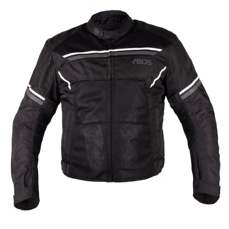 Veste de moto pour hommes avec membrane imperméable et coupe-vent - Doublure respirante
