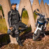 Veste de moto pour hommes ajustable et sécuritaire - Tailles S à 6XL