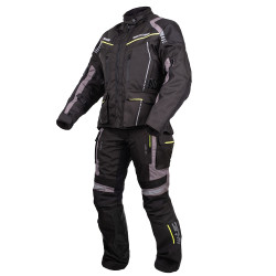 Veste de moto pour femmes avec doublure et protections amovibles des coudes et épaules - Trous d'aération