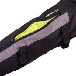 Veste de moto pour femmes avec doublure et protections amovibles des coudes et épaules - Trous d'aération