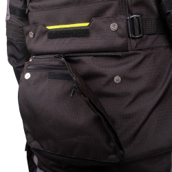 Veste de moto pour femmes avec doublure et protections amovibles des coudes et épaules - Trous d'aération