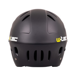 Casque de descente pour le BMX et le freeride avec mentonnière rembourré et bouches d'aération - Casque de descente avec visière