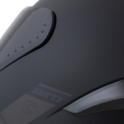 Caque de moto certifié avec pare-soleil et aileron aérodynamique - Système de ventilation intégrée et coque en polycarbonate