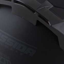 Caque de moto certifié avec pare-soleil et aileron aérodynamique - Système de ventilation intégrée et coque en polycarbonate