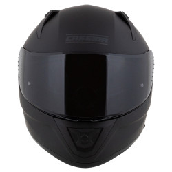 Caque de moto certifié avec pare-soleil et aileron aérodynamique - Système de ventilation intégrée et coque en polycarbonate