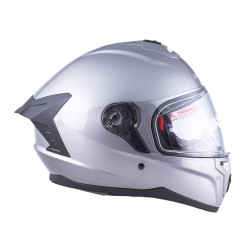 Casque touring de moto avec visière anti-rayures relevable et design aérodynamique